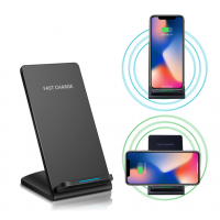 Amazon hot selling 10W fast wireless charging stand wireless charger phone holder